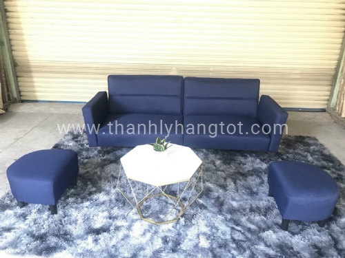Ghế sofa xanh dương 1110x865x380