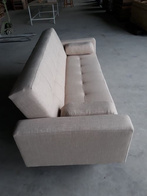 Ghế sofa giường màu gạo 2m1x1m1x45