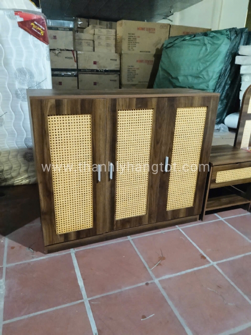 Tủ Giày Dép 3 Buồng MDF